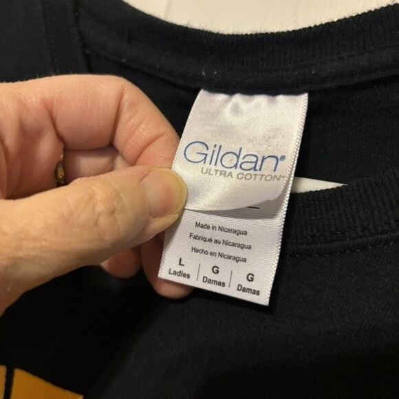 Pittsburgh Pirates Baseball Established 1887 Ladies Size L T-Shirt - Picture 3 of 5